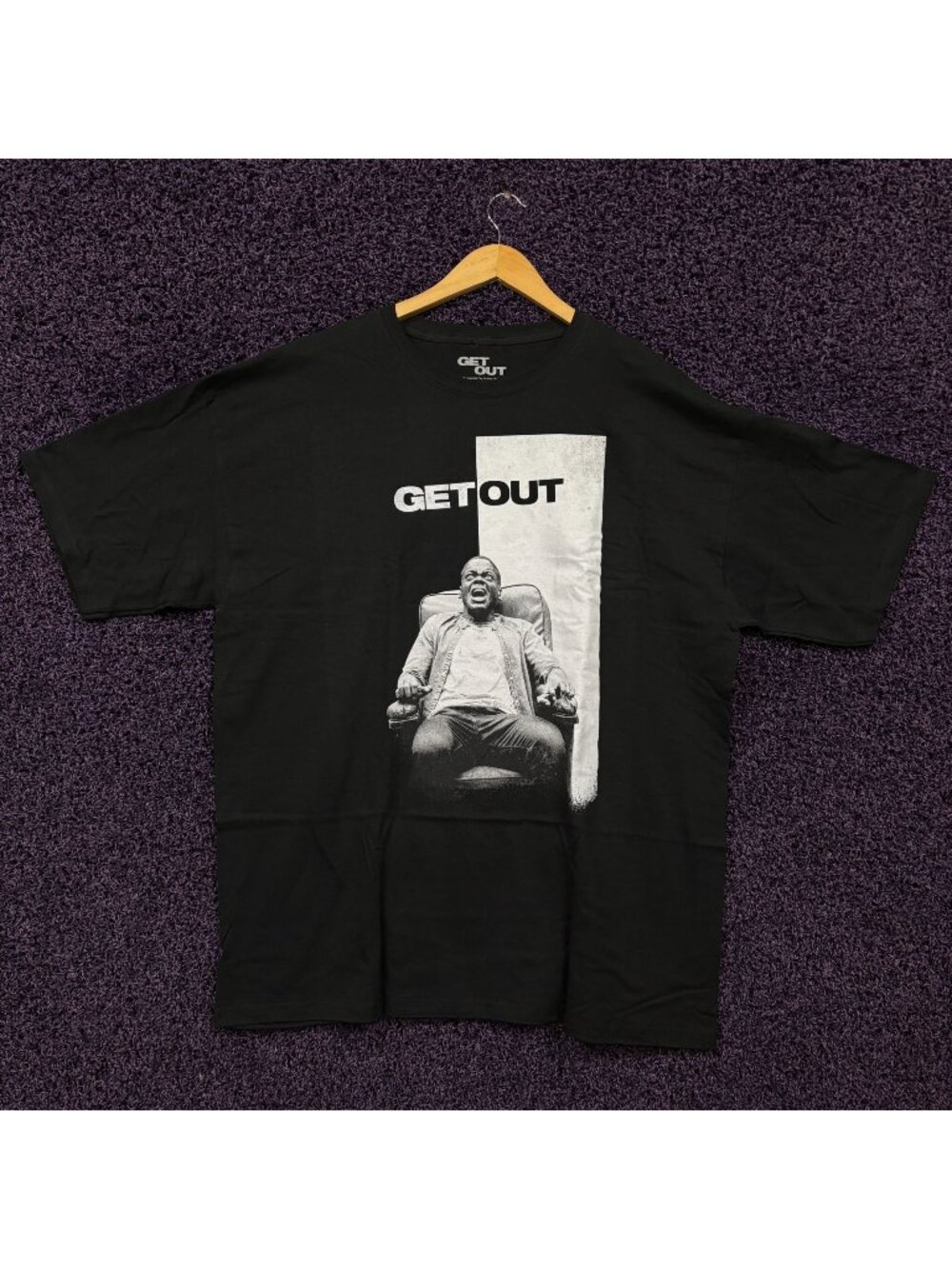 Get Out Jordan Peele Horror T-Shirt Size XXL